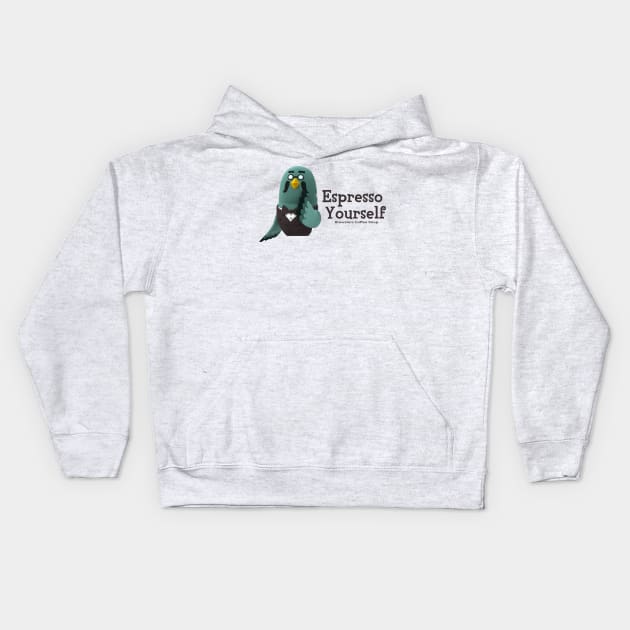 "Espresso Yourself" - Brewster Kids Hoodie by Young Inexperienced 